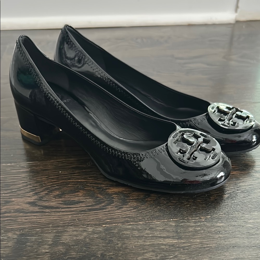 Tory Burch Black Patent Leather Women's Shoes
